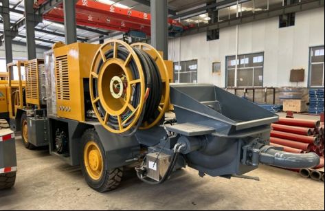 Flexibler Spritzbetonroboter für Nassspritzen von Beton mit hohem Ausstoß für Durchlässe